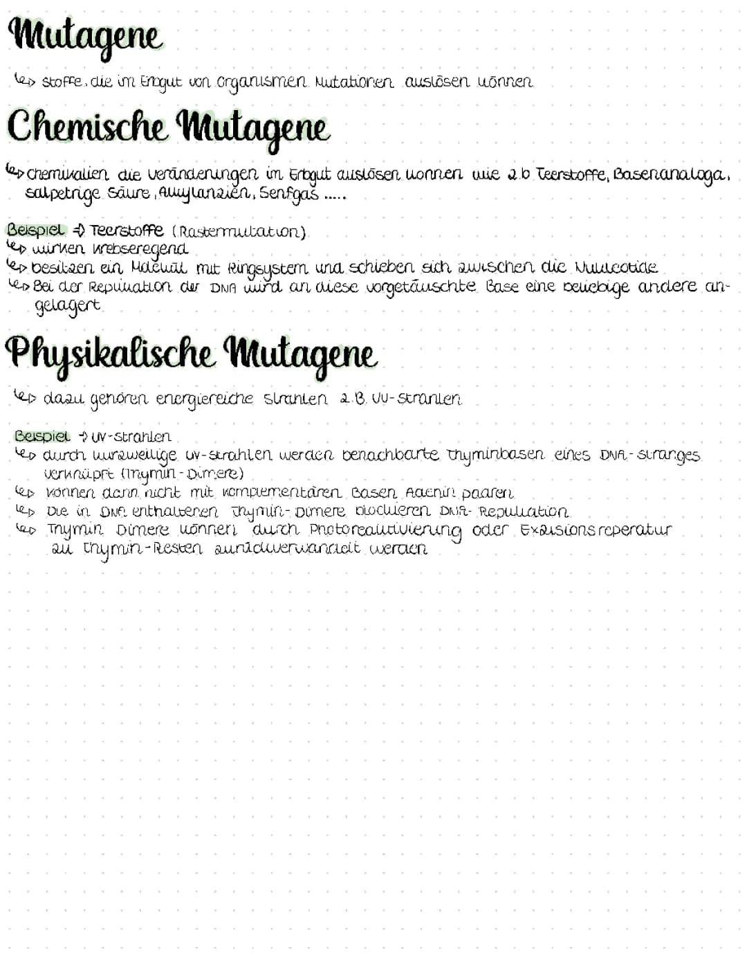 Mutagene