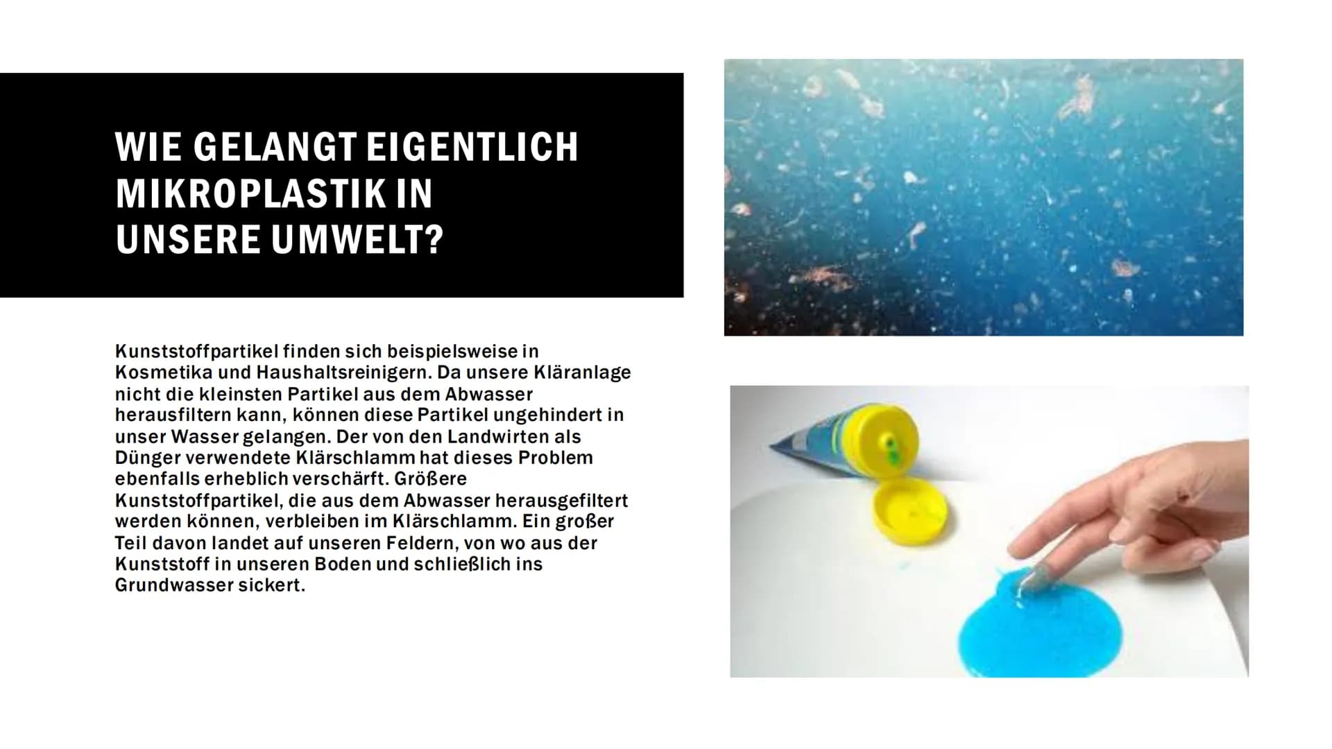 MIKROPLASTIK WAS GIBT ES FÜR
PLASTIKARTEN?
Thermoplaste
Spielsteine für Kinder,
sind bei Raumtemperatur nicht verformbar.
Sie werden dennoch