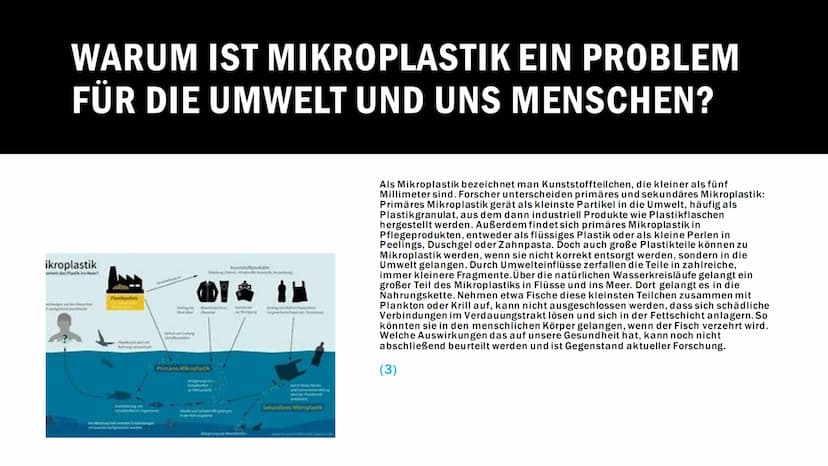MIKROPLASTIK WAS GIBT ES FÜR
PLASTIKARTEN?
Thermoplaste
Spielsteine für Kinder,
sind bei Raumtemperatur nicht verformbar.
Sie werden dennoch