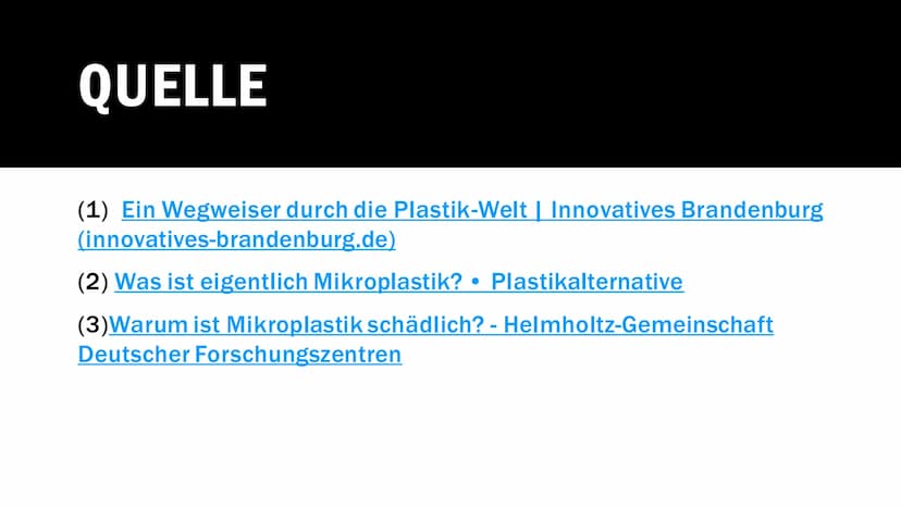 MIKROPLASTIK WAS GIBT ES FÜR
PLASTIKARTEN?
Thermoplaste
Spielsteine für Kinder,
sind bei Raumtemperatur nicht verformbar.
Sie werden dennoch