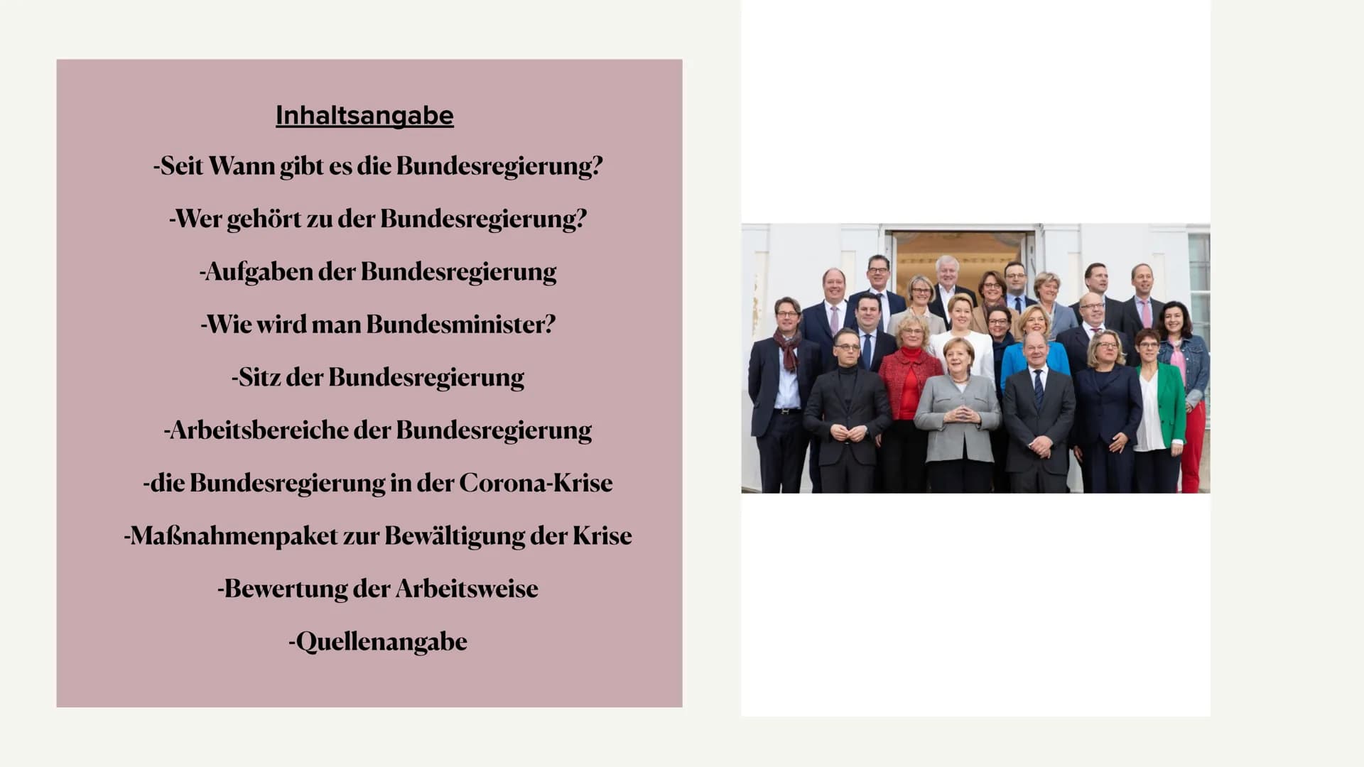 
<h2 id="seitwanngibtesdiebundesregierung">Seit wann gibt es die Bundesregierung?</h2>
<p>Die Bundesregierung wurde am 15. September 1949 ge