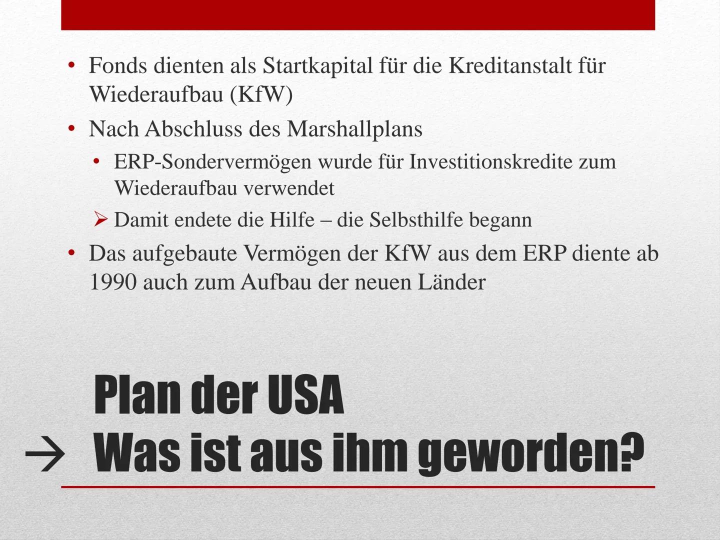 ,,Logischerweise müssen die Vereinigten Staaten alles, was
in ihrer Macht steht unternehmen, um zu der Rückkehr
normaler wirtschaftlicher Ve