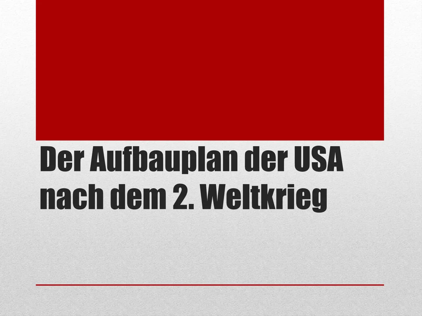 ,,Logischerweise müssen die Vereinigten Staaten alles, was
in ihrer Macht steht unternehmen, um zu der Rückkehr
normaler wirtschaftlicher Ve