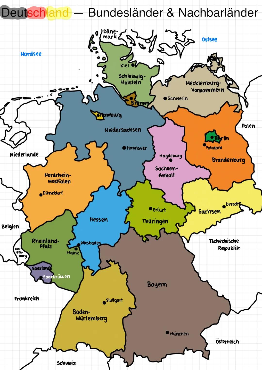 Deutschland
Nordsee
Niederlande
Belgien
Lux-
em-
burg
Nordrhein-
Westfalen
Düsseldorf
Rheinland-
Pfalz
Frankreich
Saarland
Mainz
Saarbrücken