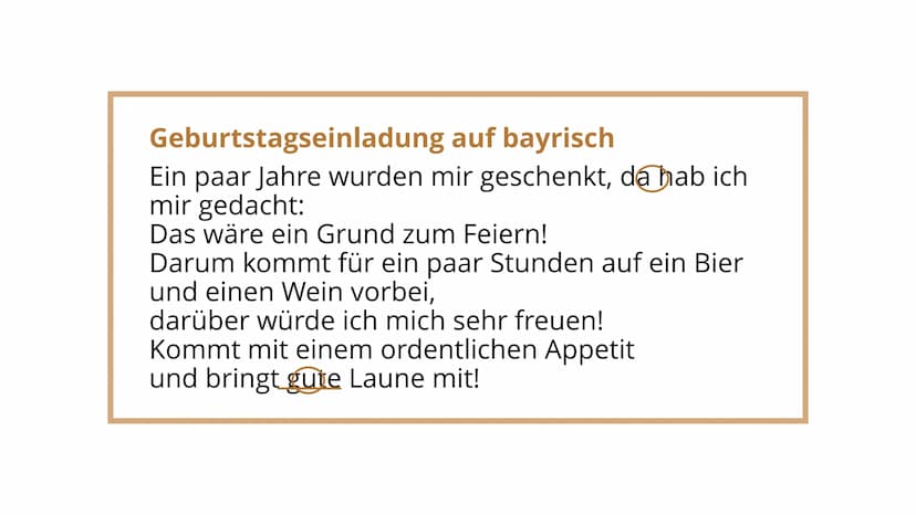 Deutsche Dialekte Was bedeutet Dialekt?
„Dialekte, auch Mundarten genannt, sind Varietäten der
deutschen Sprache, die nur in bestimmten Regi
