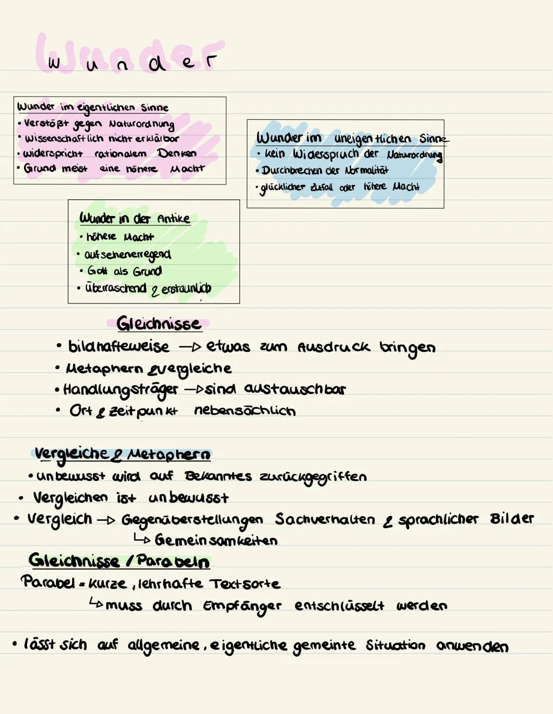 wunder
Wunder im eigentlichen Sinne
• Verstößt gegen Naturordnung
.
• Wissenschaftlich nicht erkläi bar
widerspricht rationalem Denken
Grund