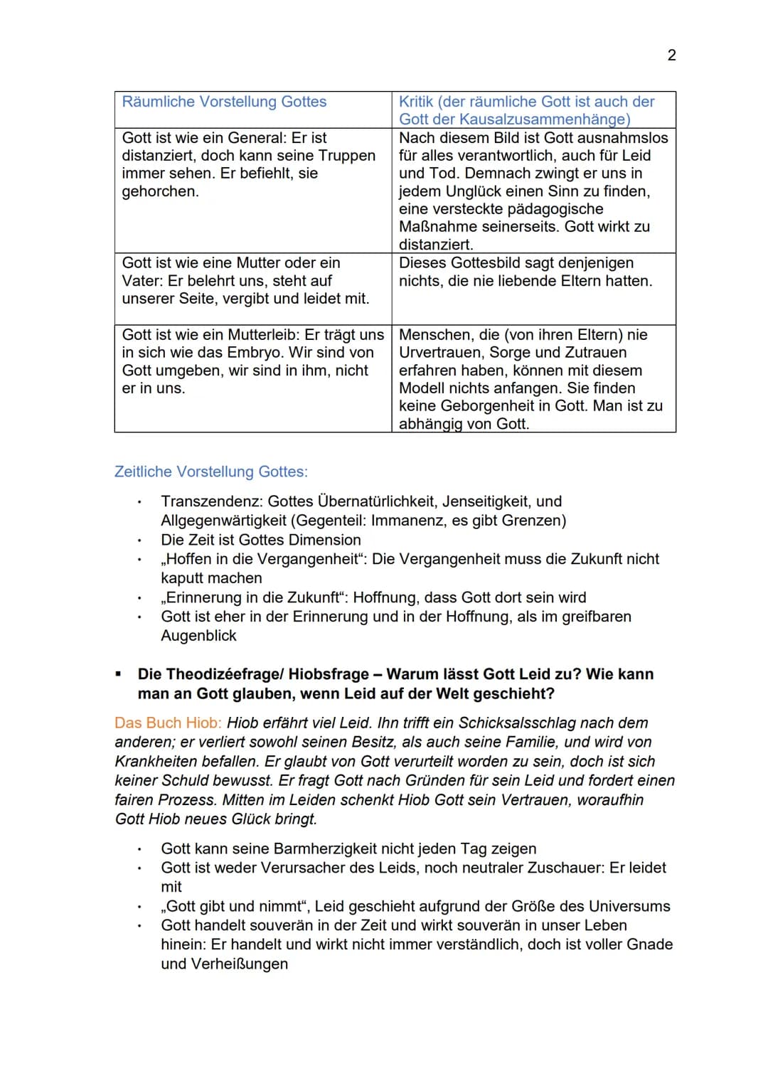 Mündliche Abiturprüfung (evangelische Religion)
- 14.05.2021
Christliche Antworten auf die Gottesfrage
Theophanie, Gottesbilder der Exodustr