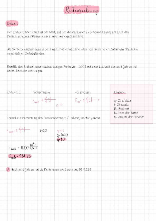 Know Rentenrechnung  thumbnail