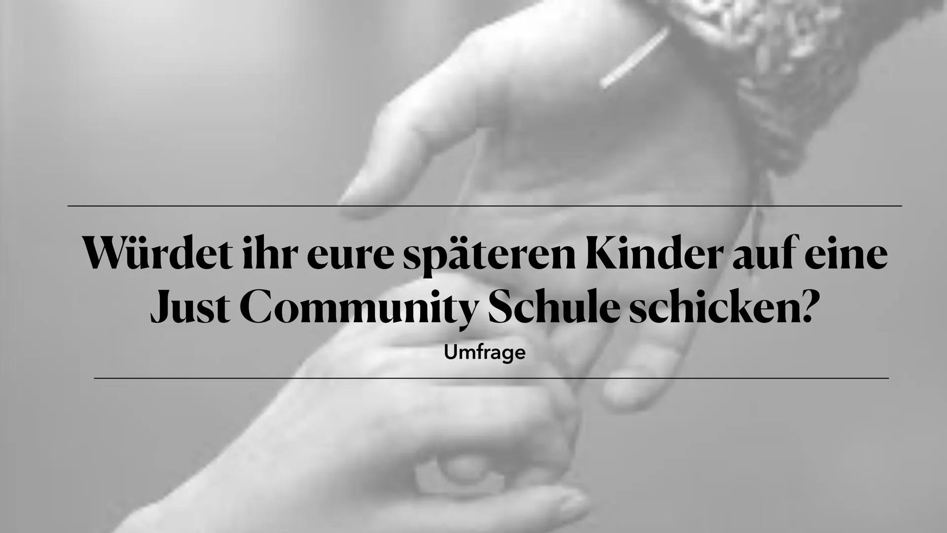 81-
Just Community Schools
nach Kohlberg
Eine Präsentation von Marie Reinhold Gliederung
1. Kohlbergs Moralentwicklung
2. Definition Just Co