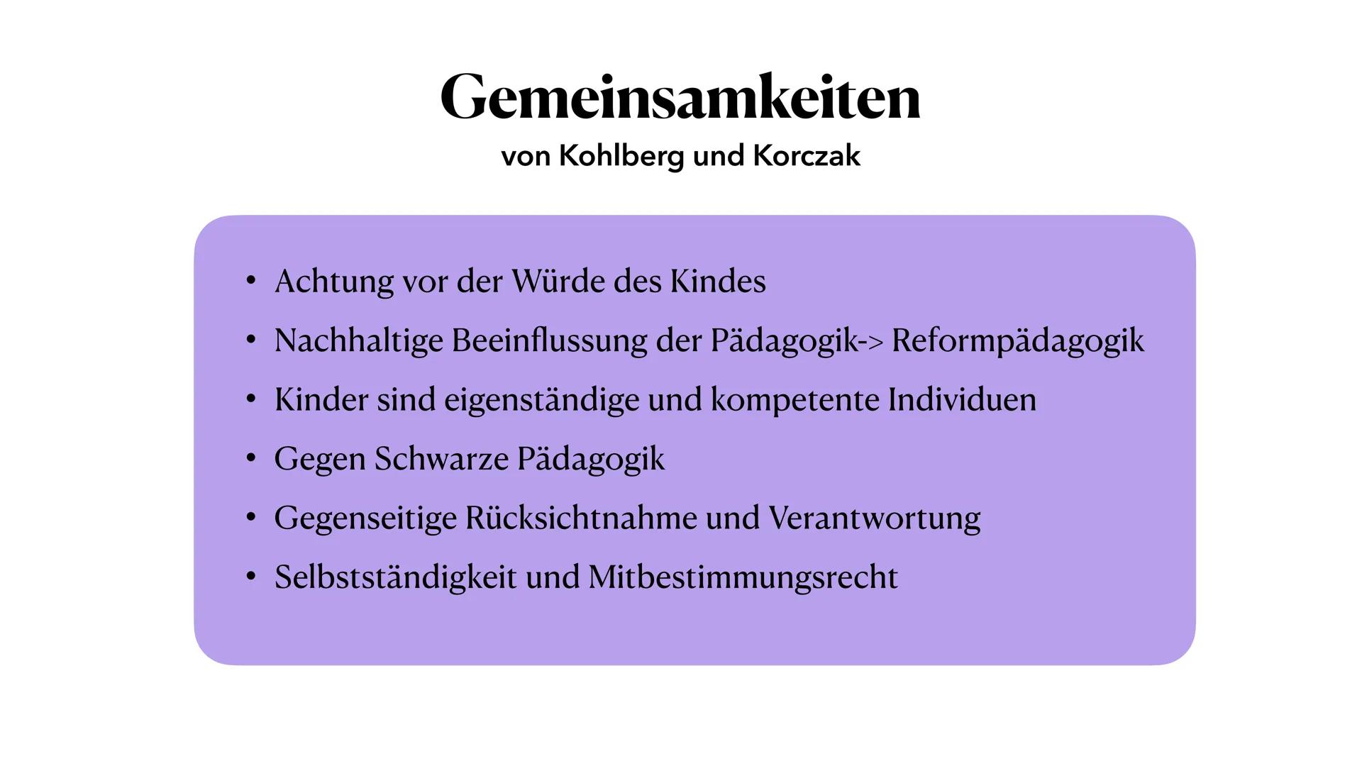 81-
Just Community Schools
nach Kohlberg
Eine Präsentation von Marie Reinhold Gliederung
1. Kohlbergs Moralentwicklung
2. Definition Just Co