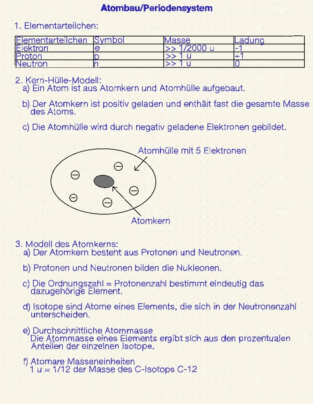 Elektronegativität, Protonen, Neutronen, und Ionenbindung einfach erklärt