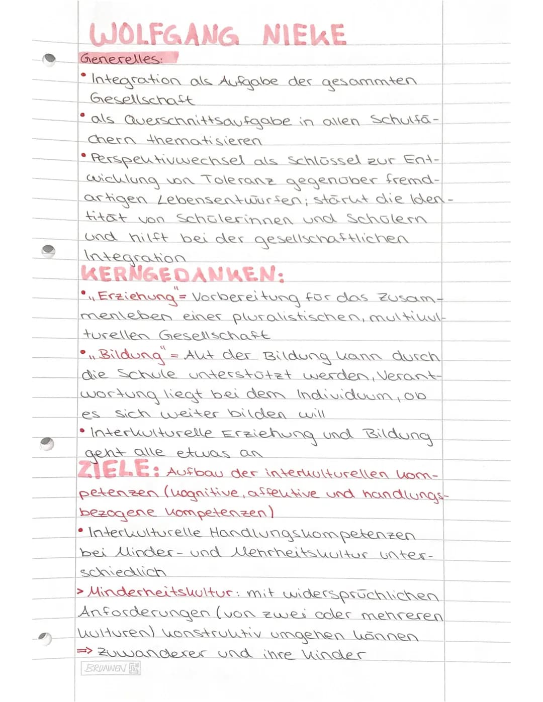Grundlagen
10 Ziele
Historische
Phasierung
7 Disuurse
Grundrichtungen:
->Begegnung
→ Kulturen der Minder- und
Mehrheitsgesellschaft bereiche