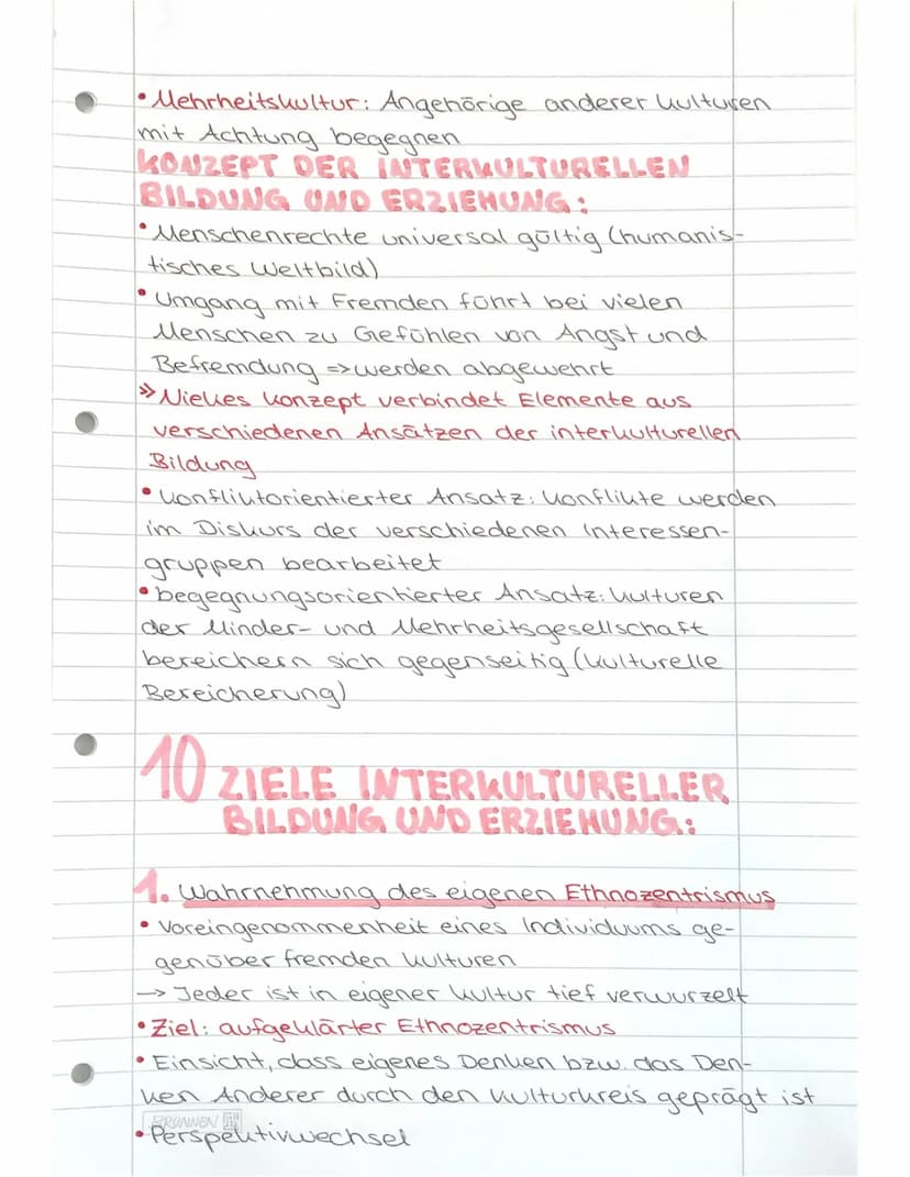 Grundlagen
10 Ziele
Historische
Phasierung
7 Disuurse
Grundrichtungen:
->Begegnung
→ Kulturen der Minder- und
Mehrheitsgesellschaft bereiche