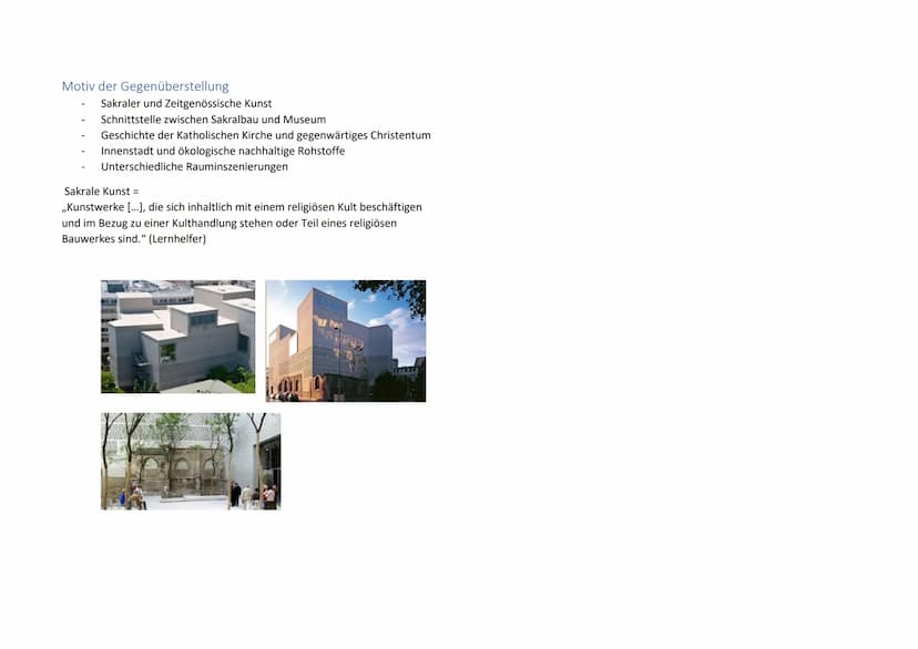 Kolumba Köln von Peter Zumthor
Lage
Geschichte
- Mitten in der Kölner
Innenstadt
- Diözesanmuseum Erzbistum
Köln
Daten und Fakten
- Kunstmus