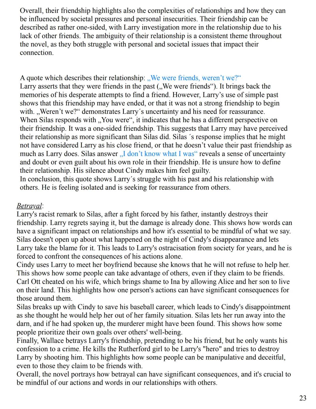 Reading Journal
- ,,Crooked
Letter, Crooked
Letter“ by Tom
Franklin Table of Contents
1. First Thoughts on the Novel (p. 1)
2. Chapter Overv