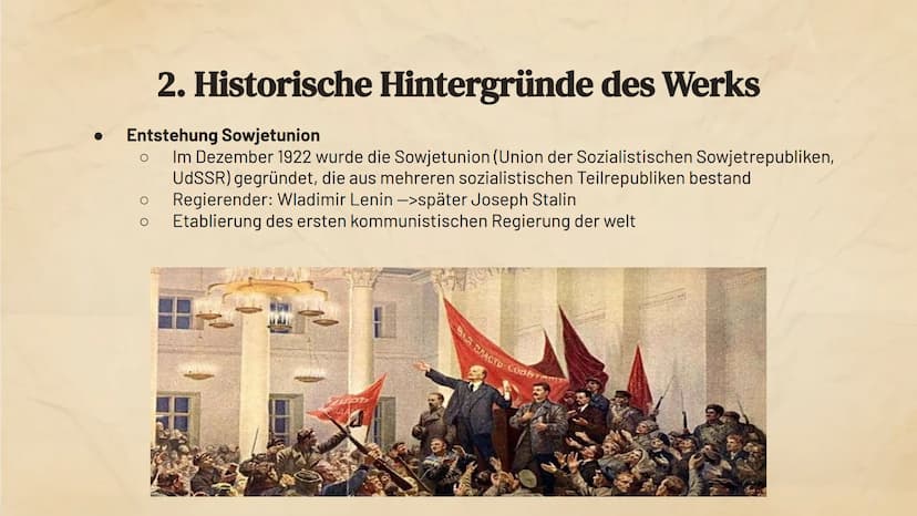 Animal Farm
-George Orwell-
1945
"Alle Tiere sind gleich, aber manche sind
gleicher"
Freitag ● 8. Dezember 2023
ANIMAL FARM
GEORGE ORWELL
SU