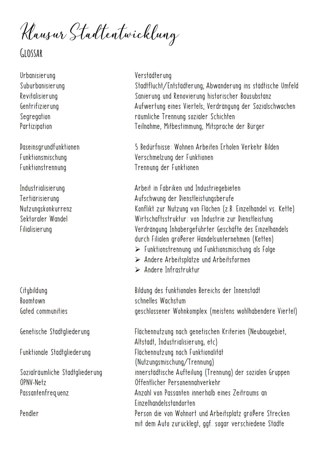 Hansur Stadtentwicklung
LEITBILDER DER STADTENTWICKLUNG
Gartenstadt 1898
●
●
●
Charta von Athen 1930er/1940er
Funktionstrennung
●
●
Autogere