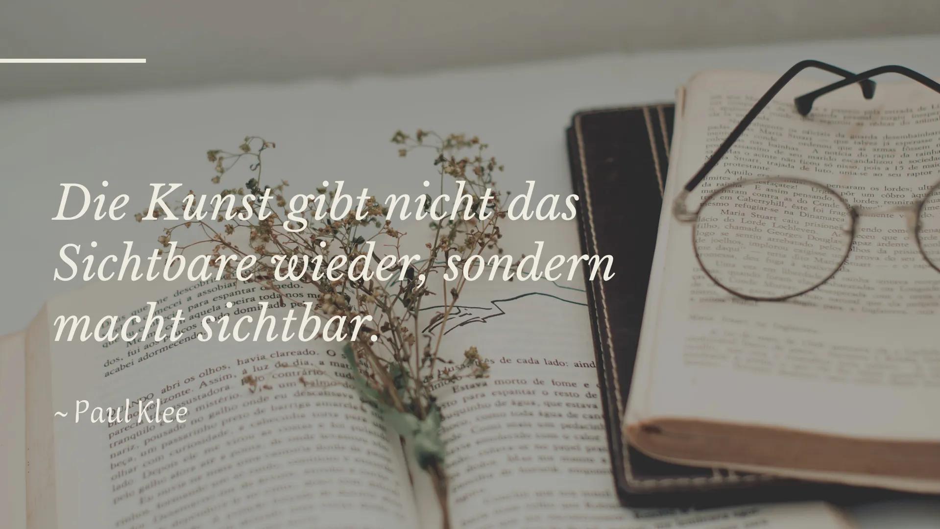 # ÜBERBLICK EINER EPOCHE

Expressionismus

Von Emma Delfs und Laeticia Schrader

on
uf da
follen, fein Tod und
t zweifeln
Blutvergießen sey 