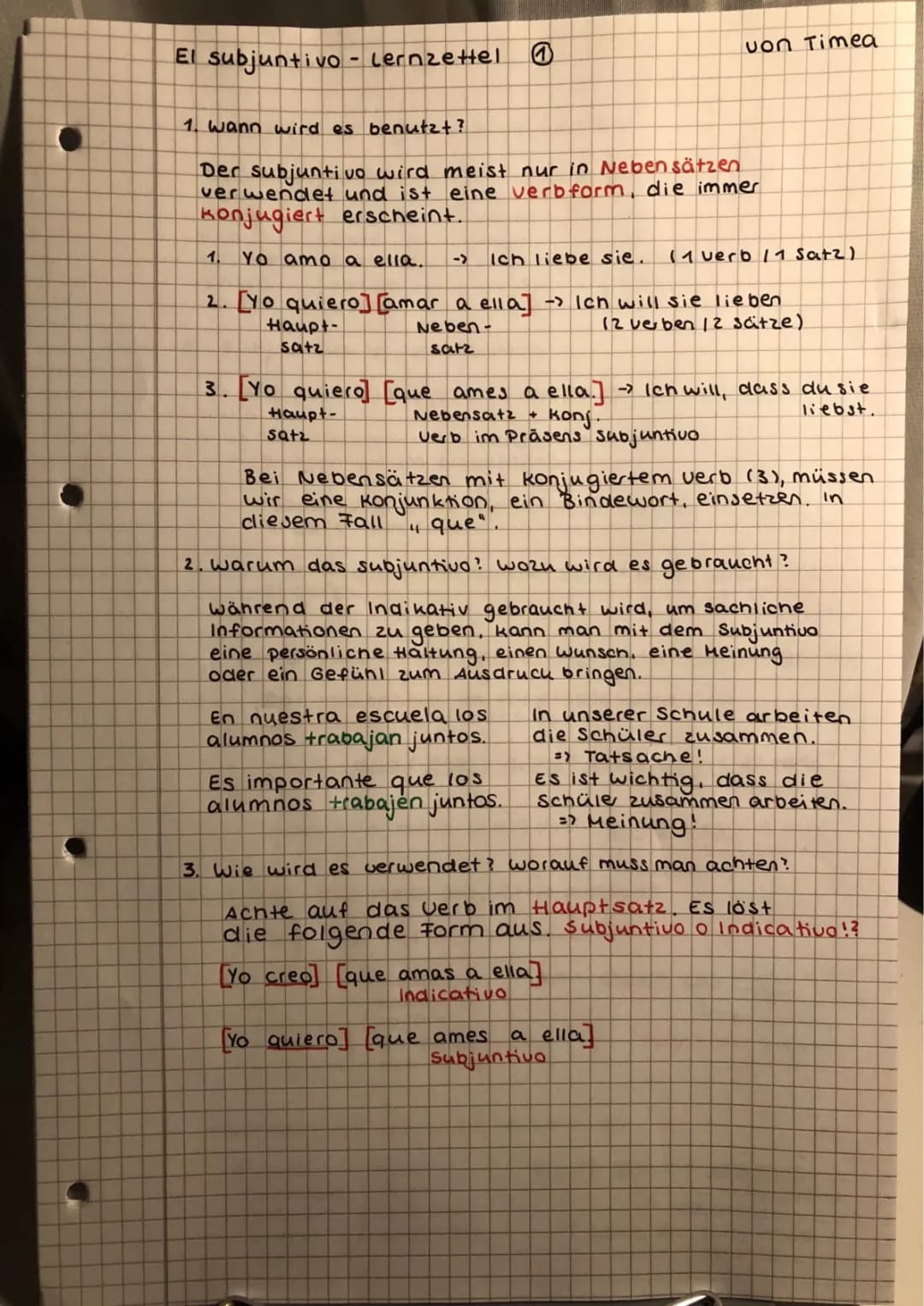 Lerne den Subjuntivo in Spanisch: Beispiele, Übungen und unregelmäßige Verben