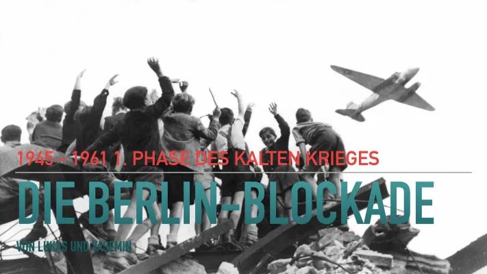 Know Präsentation die Berlin Blockade  thumbnail