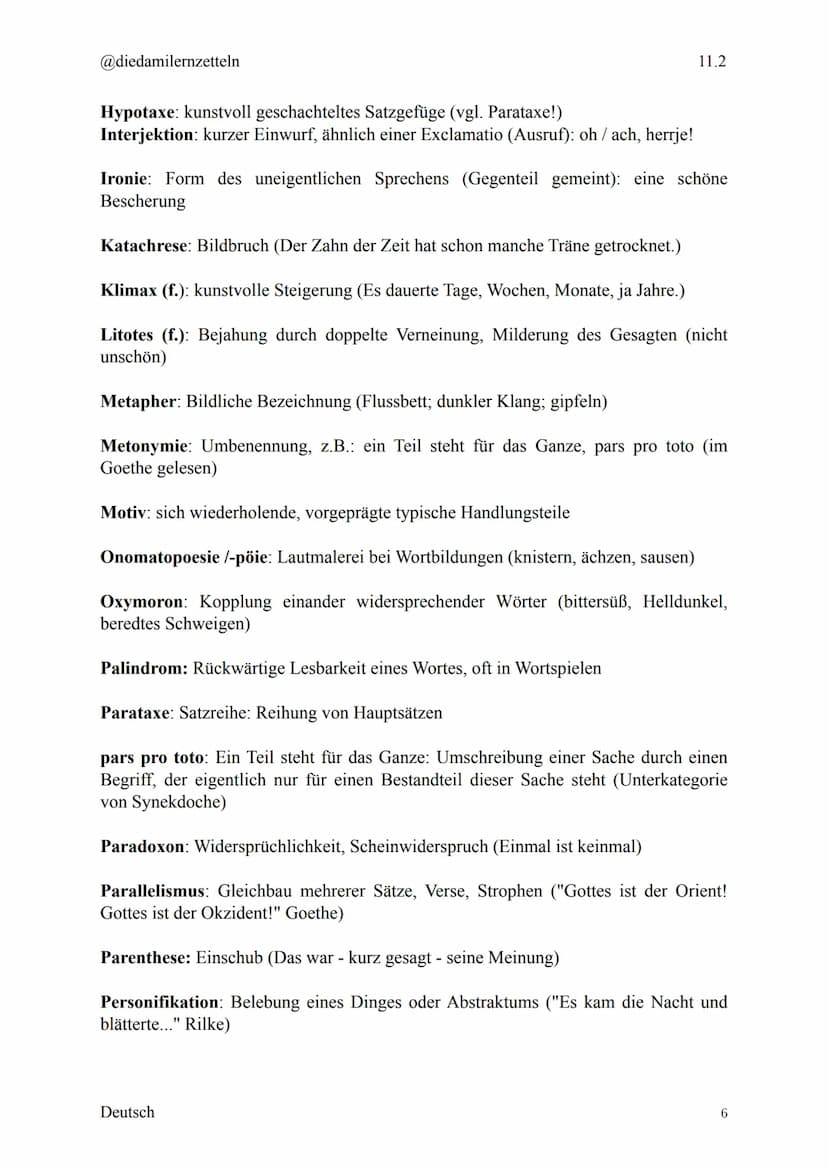 @diedamilernzetteln
Deutsch Klausur 11.2
1. Epochen
1.1. Aufklärung
Die Epoche der Aufklärung¹ betrifft ungefähr den Zeitraum von 1720 bis 1