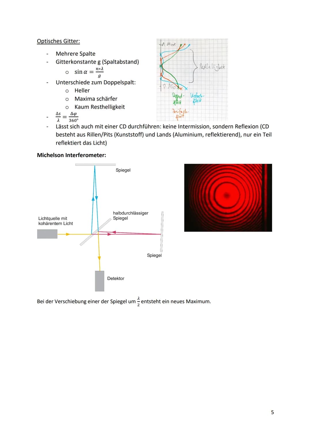 Schwingungen:
Definition:
● Bewegung zwischen 2 Umkehrpunkten durch einen Ruhepunkt
● Periodische Bewegung
• Zeitliche und räumliche Symmetr