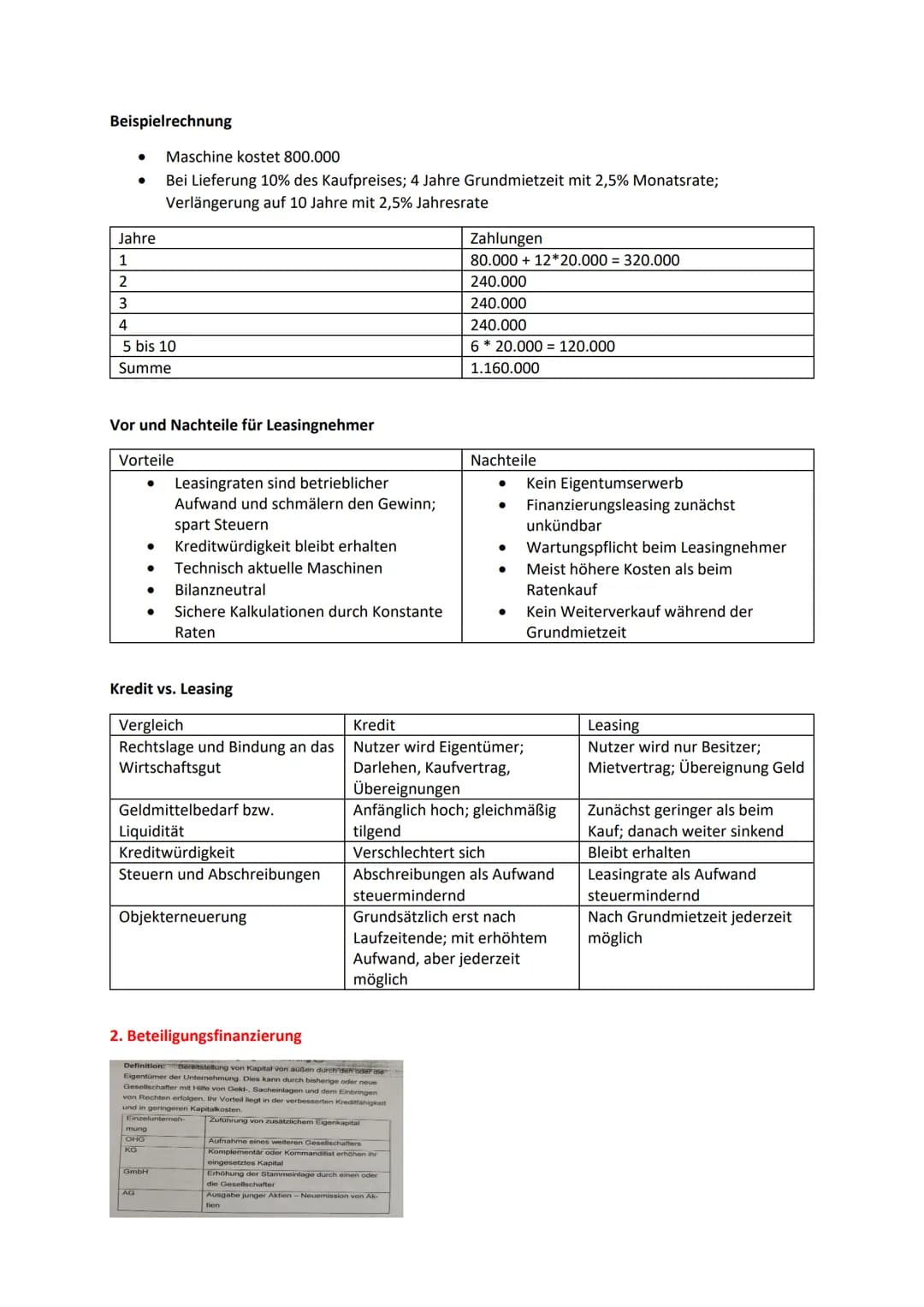 Investition und Finanzierung
In der Bilanz:
●
Vermögen = Mittelverwendung -> Investition
Kapital Mittelherkunft -> Finanzierung
Investition

