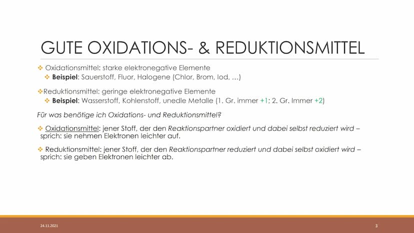 REDOX-REAKTIONEN
HILFESTELLUNGEN
24.11.2021
HOFER, 3A
1 WAS SIND REDOXREAKTIONEN?
Elektronenübertragungsreaktionen sprich: bei diesem Thema 