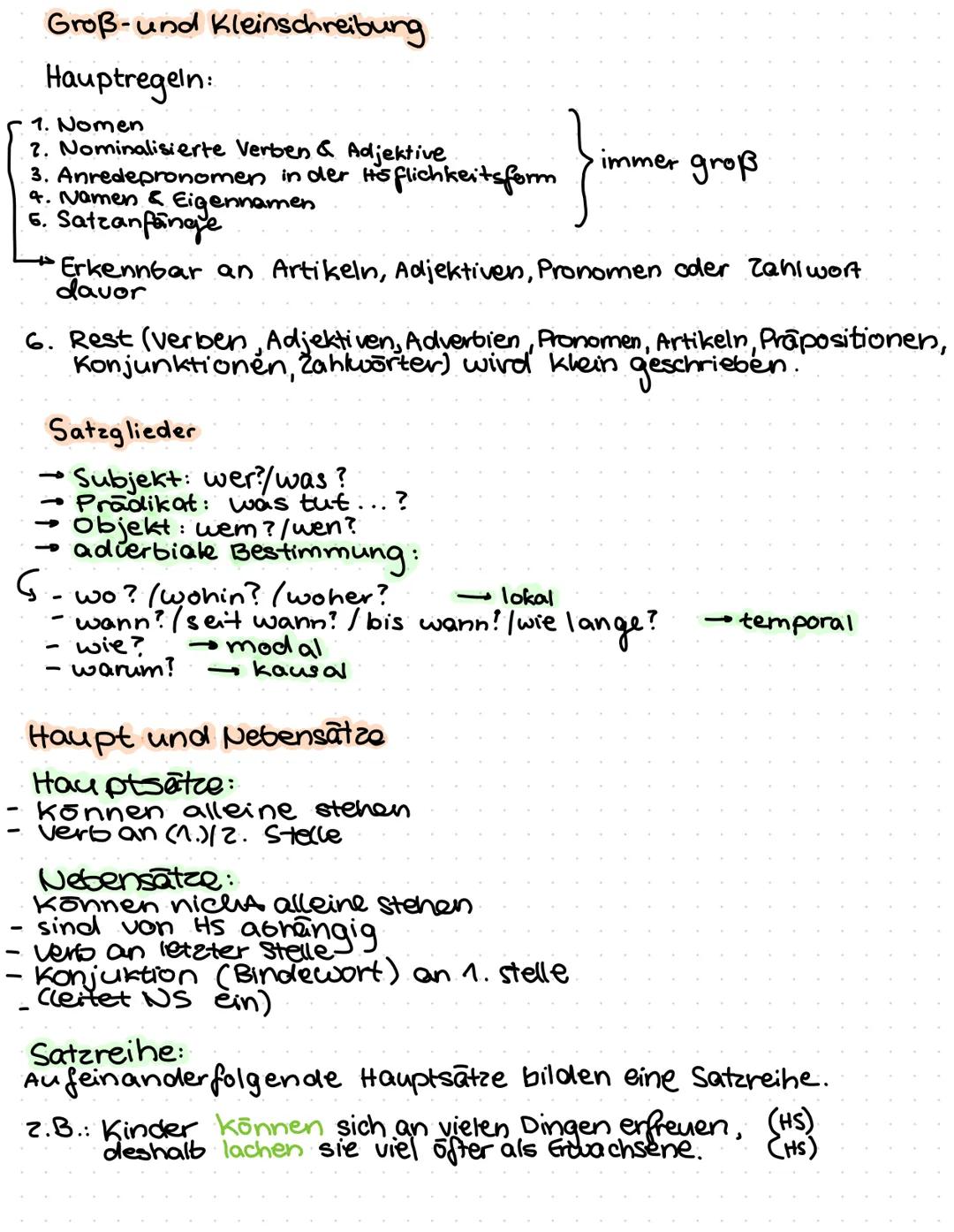 GRAMMATIK-GRUNDWISSEN MSA
Inhalt:
1. Rechtschreibproben.
2. Wortbildung
3. Wortarten
→ Nomen
Adjektive
→Pronomen
4. Verben
•Modalverben
•Zei