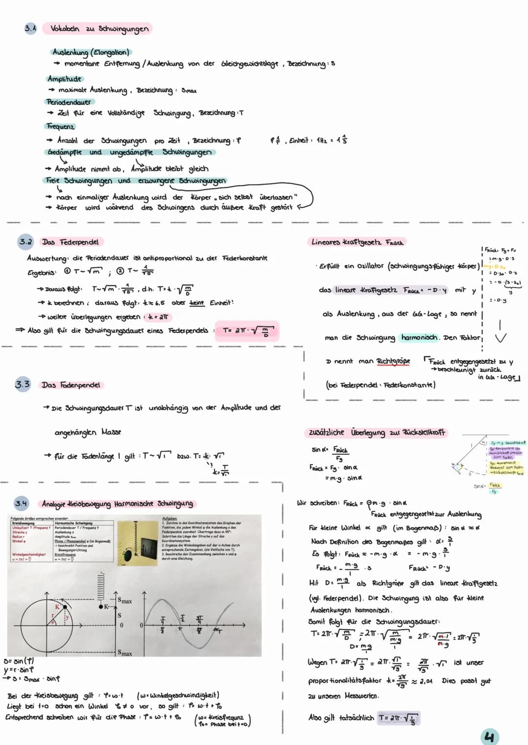 PHYSIK KLAUSUR
2.2
2.3
Lorentzkraft
3.g.v
Befindet sich ein Stromdurchflossener
Leiter in einem Magnetfeld, wirkt auf
dem Leiter eine Kraft.
