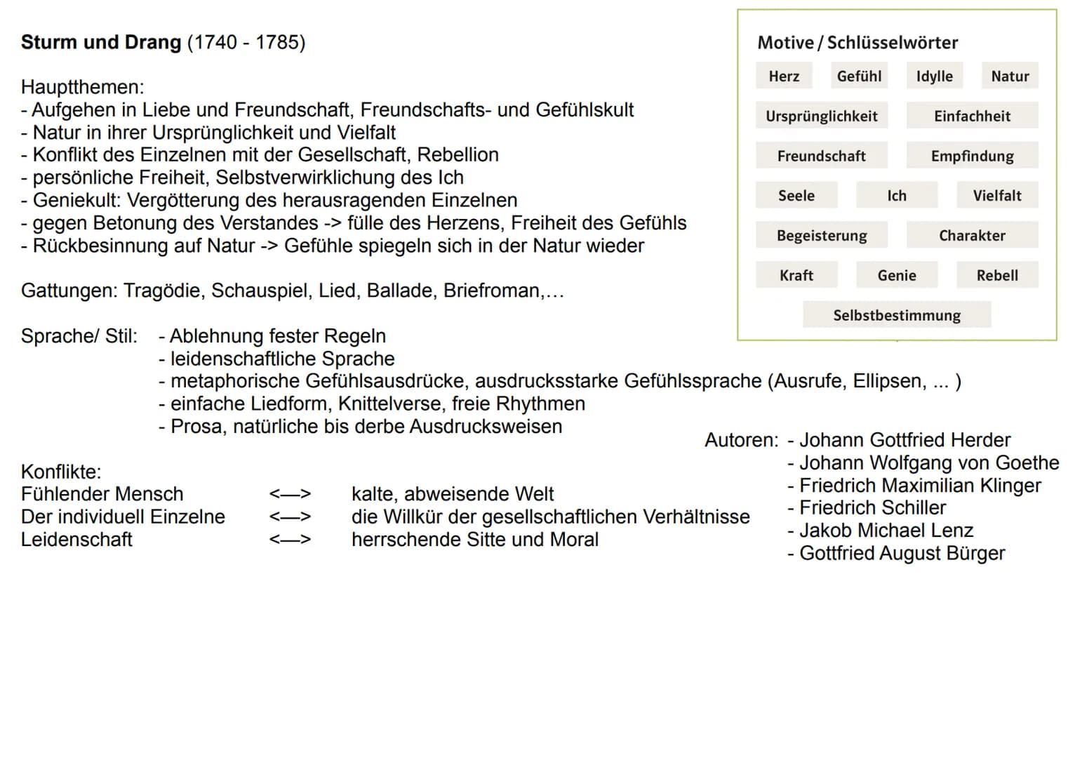 Barock (1600 - 1720)
Hauptthemen:
das Elend der Menschen ohne Gott
- Vergänglichkeit der Welt (vanitas)
Leben im Bewusstsein des Todes
- ird