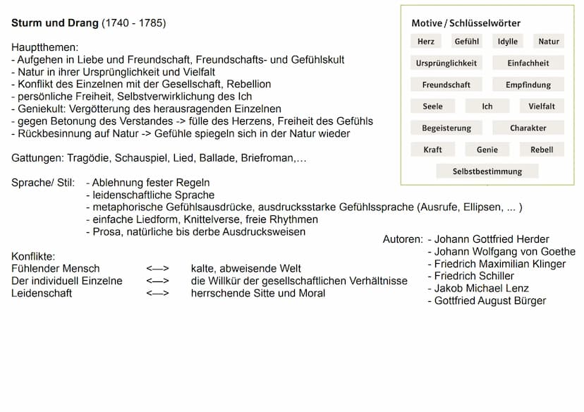 Barock (1600 - 1720)
Hauptthemen:
das Elend der Menschen ohne Gott
- Vergänglichkeit der Welt (vanitas)
Leben im Bewusstsein des Todes
- ird