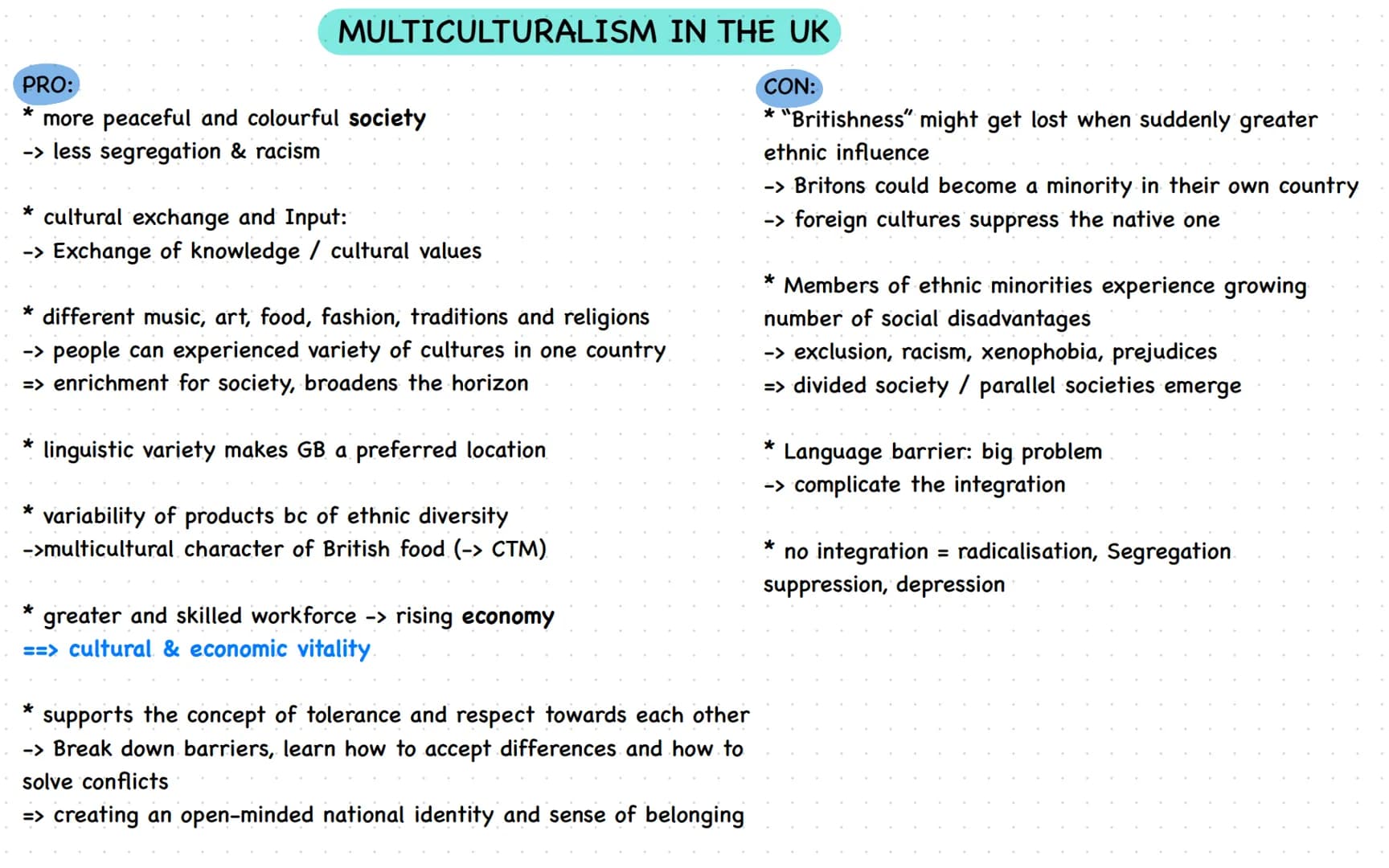 GREAT
BRITAIN
Should the UK dissolve:
Lo indepence is rather detrimental than beneficial
no complete independence but also no total unity!
T