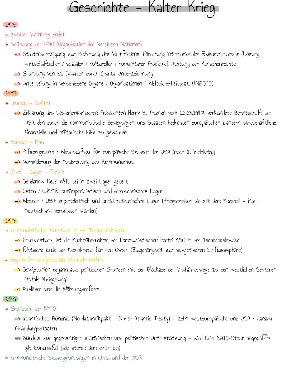 Kalter Krieg