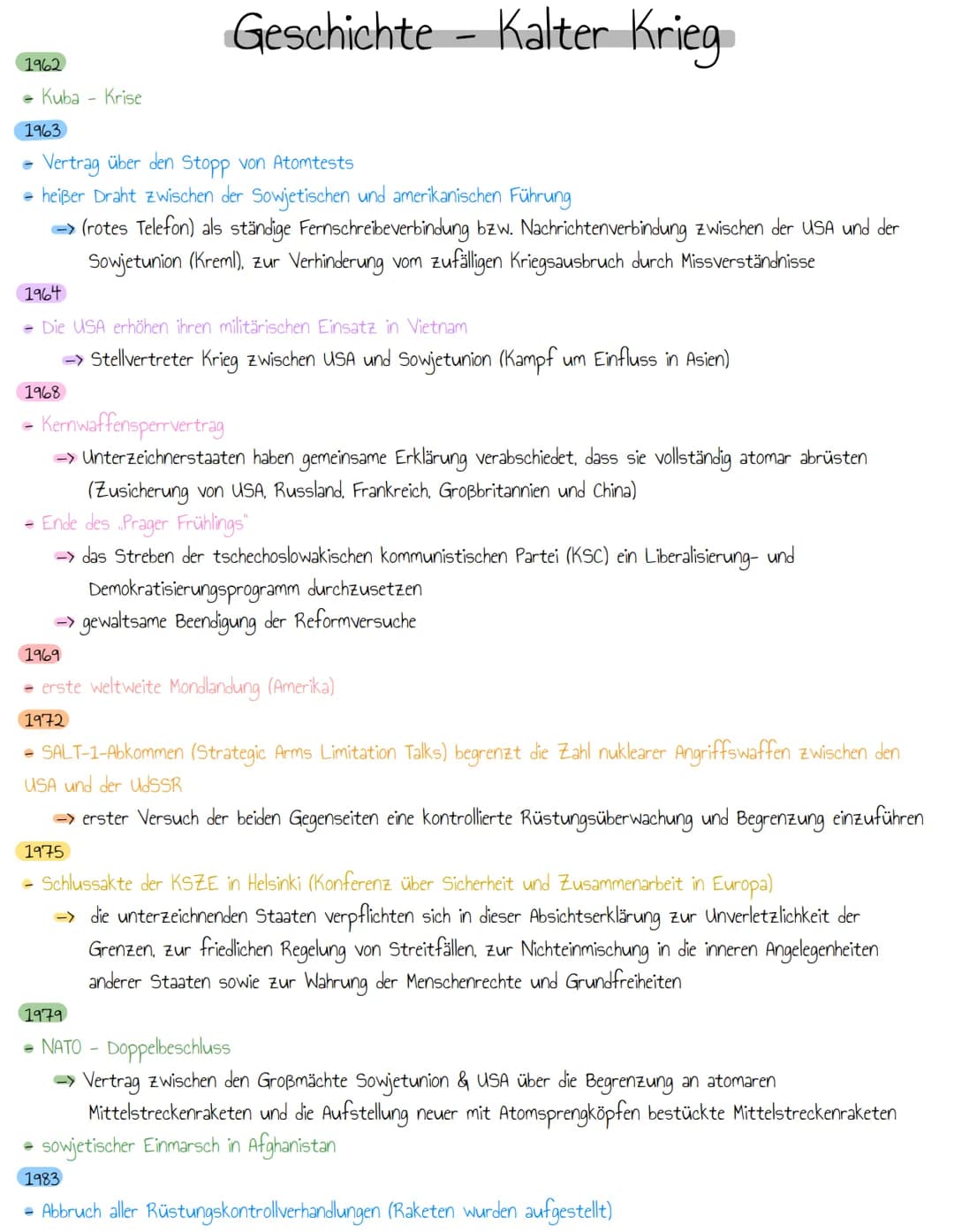 1945
- zweiter Weltkrieg endet
Gründung der UNO (Organisation der Vereinten Nationen)
-> Staatenvereinigung zur Sicherung des Weltfriedens, 