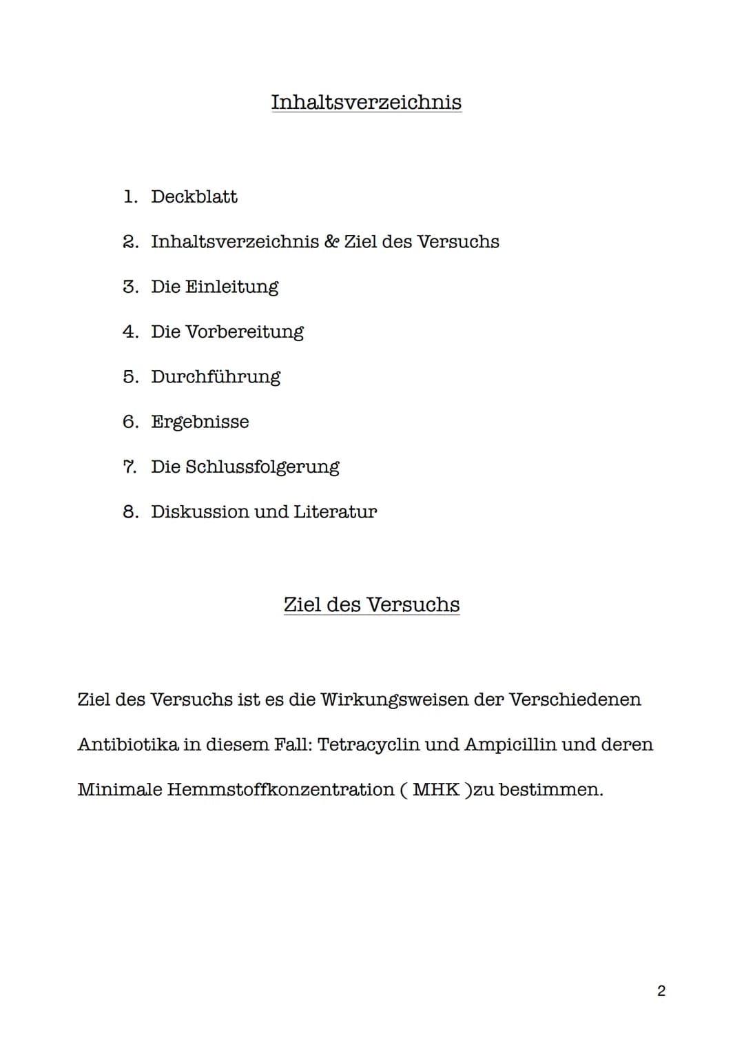 Bestimmung der Antibiotika Wirkungen
Von : Ezo
Klasse: BR3c
Lehrkraft: Frau ...
Quantitative
Fach: Mikrobiologie Praktikum
7. November 2020
