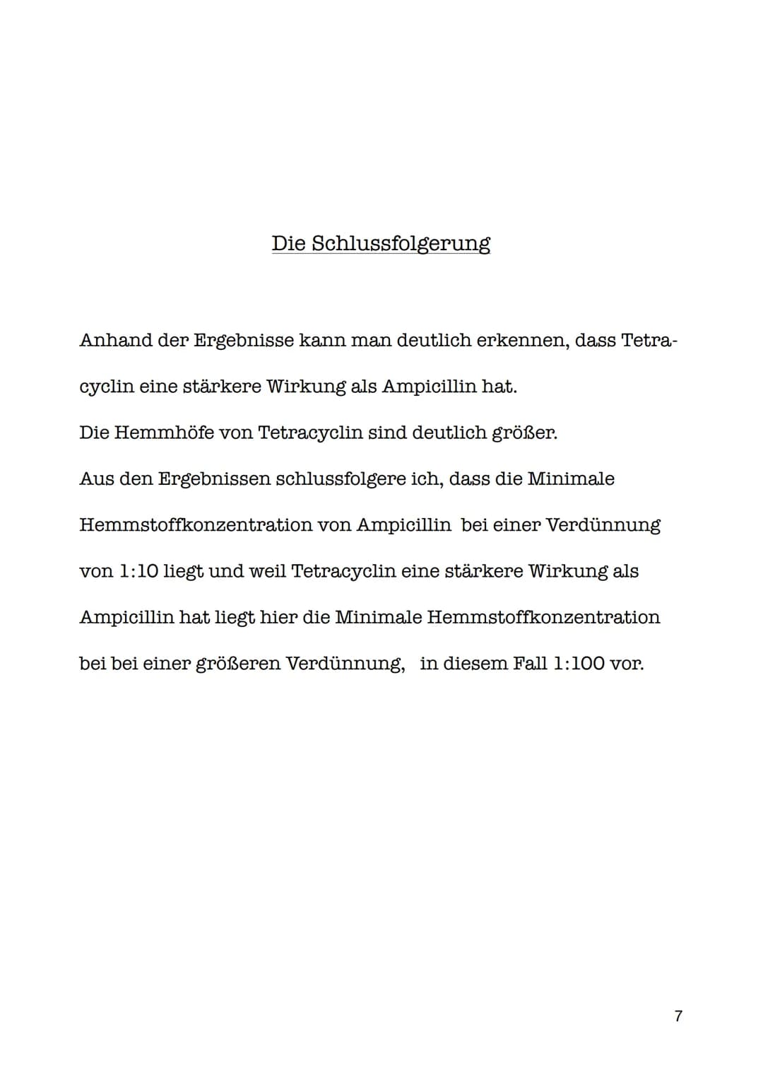 Bestimmung der Antibiotika Wirkungen
Von : Ezo
Klasse: BR3c
Lehrkraft: Frau ...
Quantitative
Fach: Mikrobiologie Praktikum
7. November 2020
