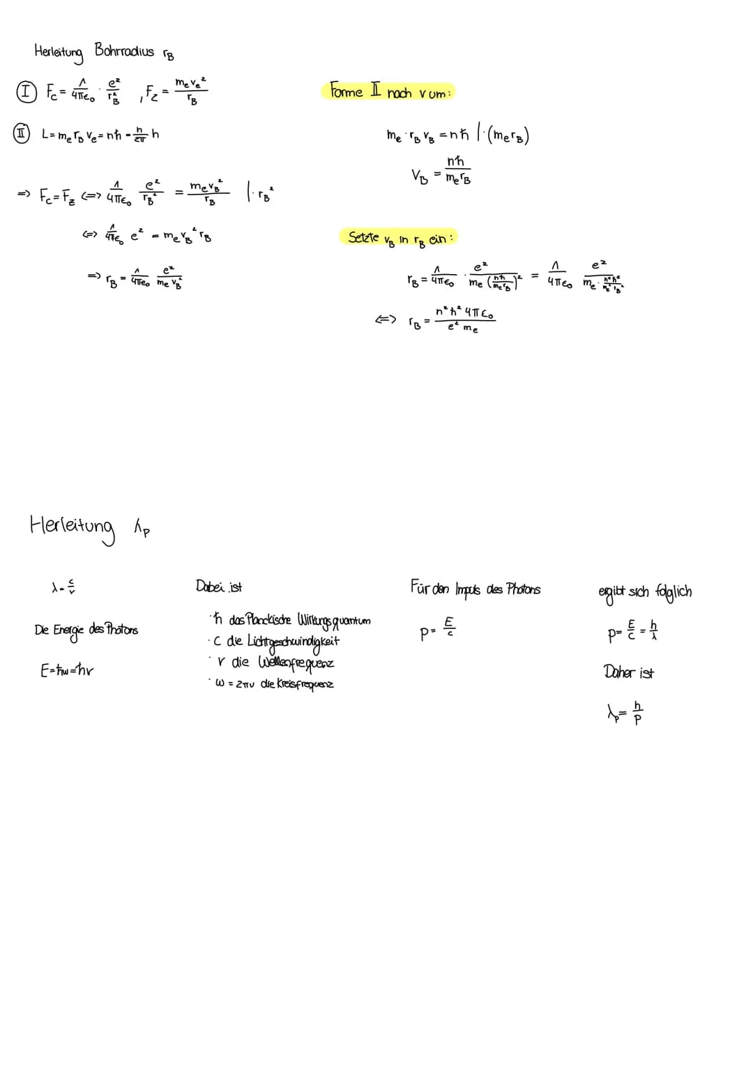 einführung in die quantenmechanik
Wenn Wellen aufeinandertreffen, kann es zu Überlagerungen kommen. Das nennt man Interferenz
Wenn zwei Well