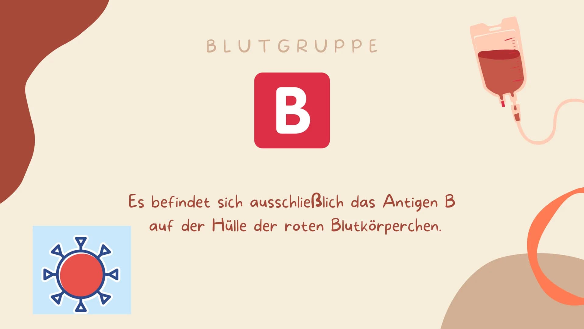 07.02.2022
BLUT IST
NICHT GLEICH
BLUT!
Biologie
Blut und Blutgruppen IS
WEISSE BLUTKÖRPERCHEN
(LEUKOZYTEN)
BLUTPLÄTTCHEN
(THROMBOZYTEN)
ROTE