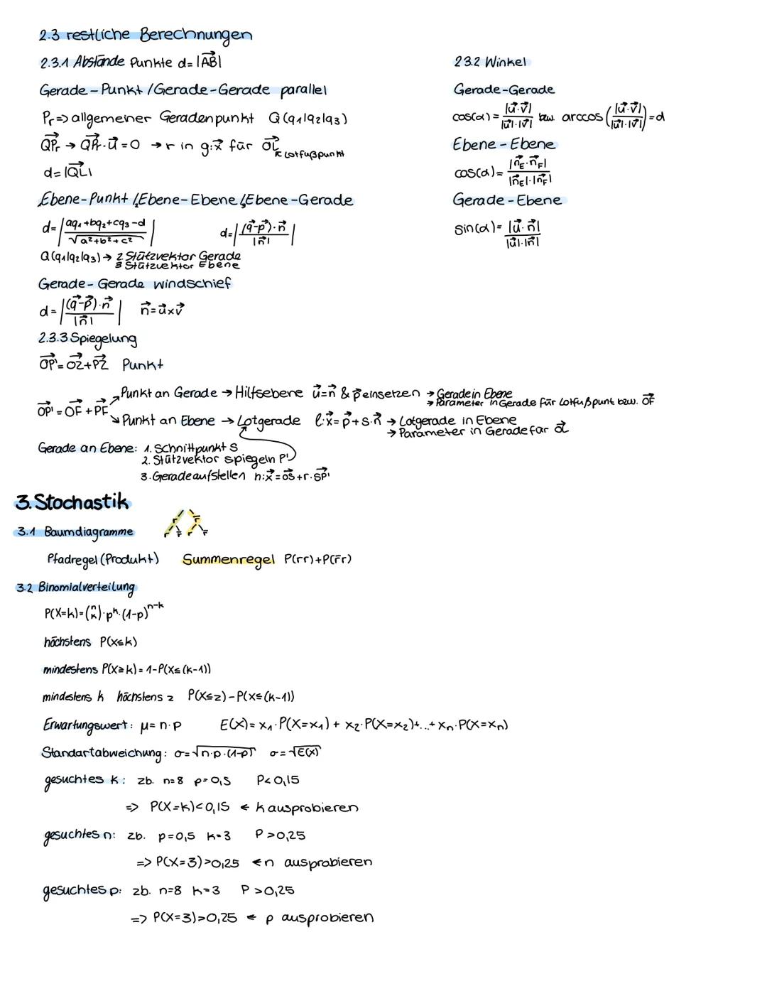 # Abiturzusammenfassung 2022

1. Analysis

| f(x) | f'(x) |
|---|---|
| y=mx+b |
| f(x)=ax²+bx+c |
| f(x)=ax³+bx+cx+d |
| f(x)=a·eb·(x-c)+d 