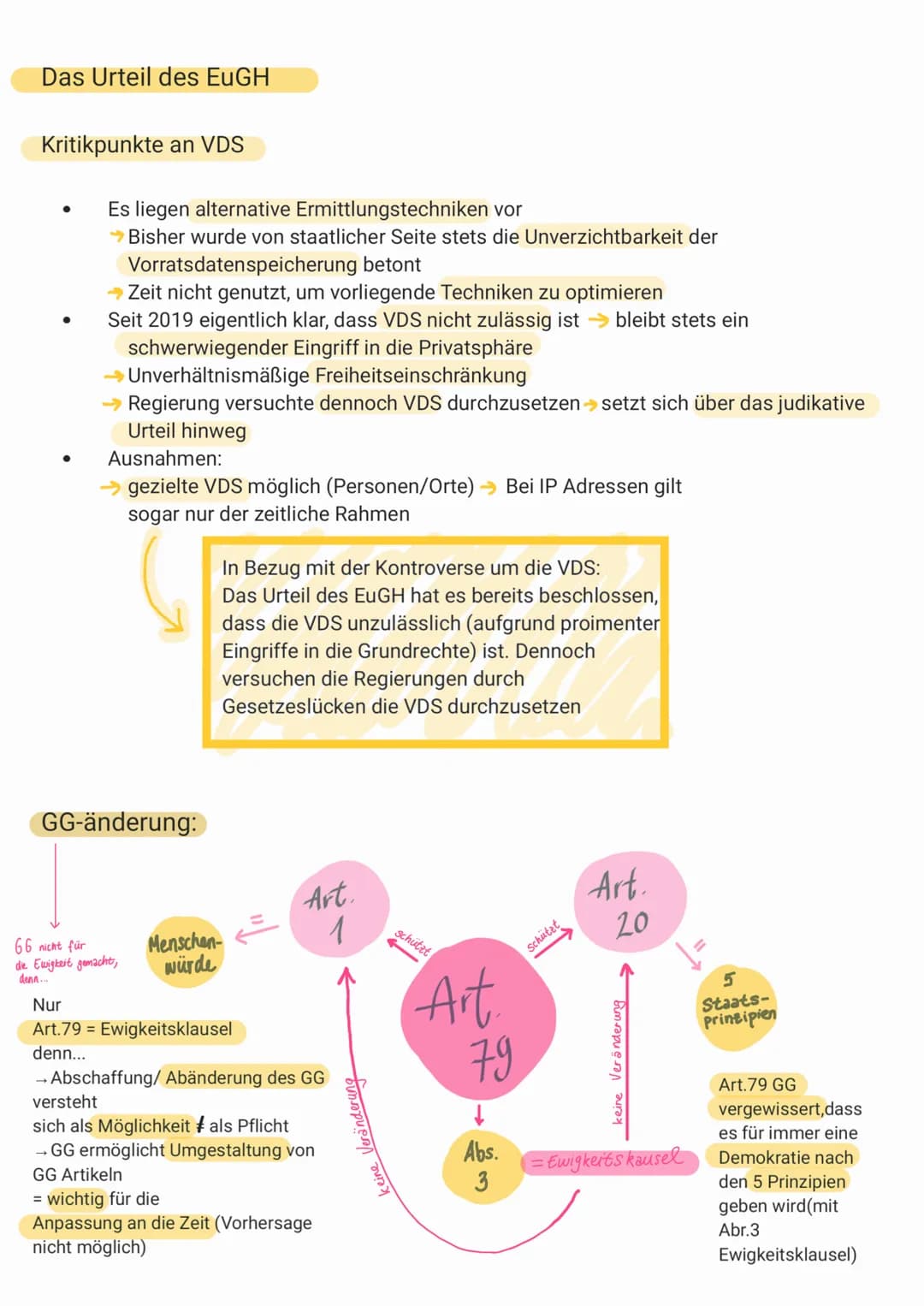 يلي تحت تسلط تسمم
Menschenwürde
= oberstes Verfassungswert & Grundlage
●
KLAUSUR 1
●
Menschenwürde = prinzipielle Gleichwertigkeit aller Men