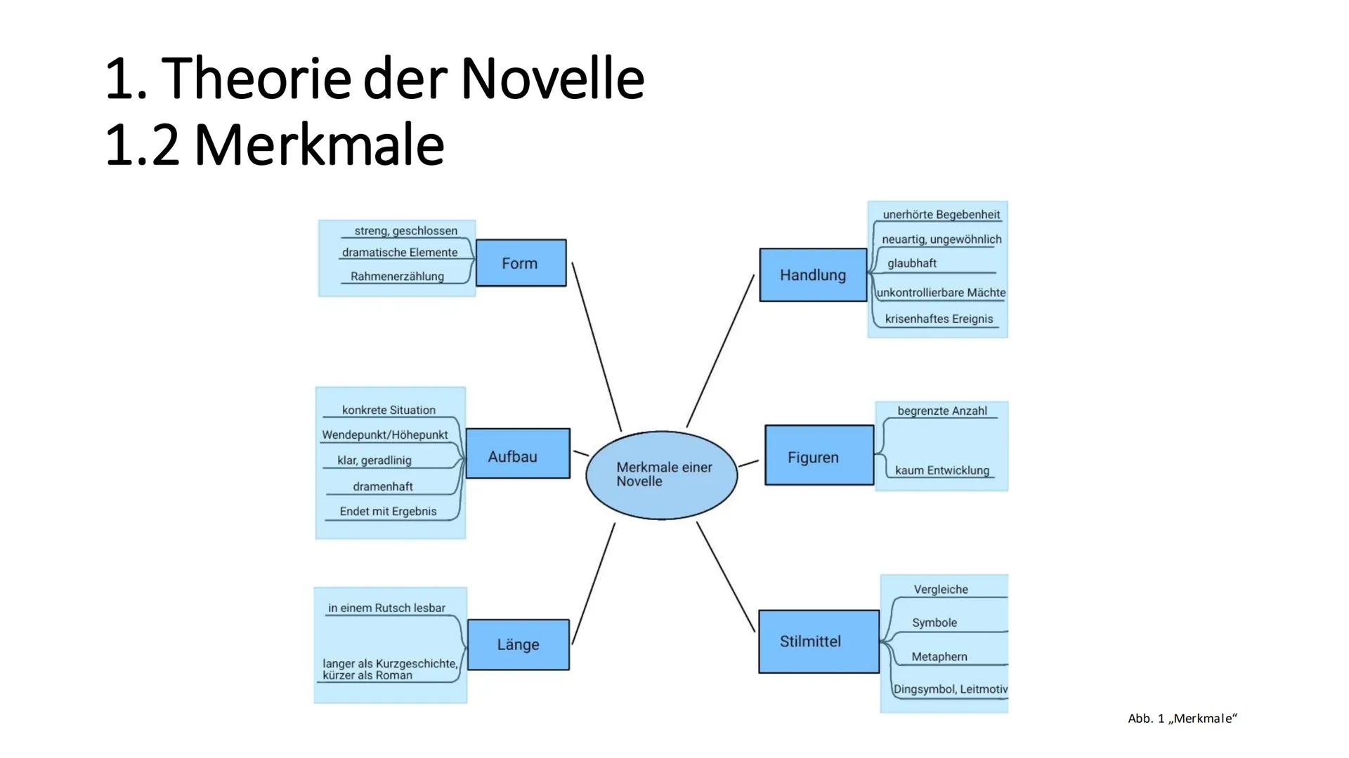 Wissen Sie was, wir wollen es die Novelle
nennen; denn was ist eine Novelle anders, als
eine sich ereignete, unerhörte Begebenheit.
- Johann