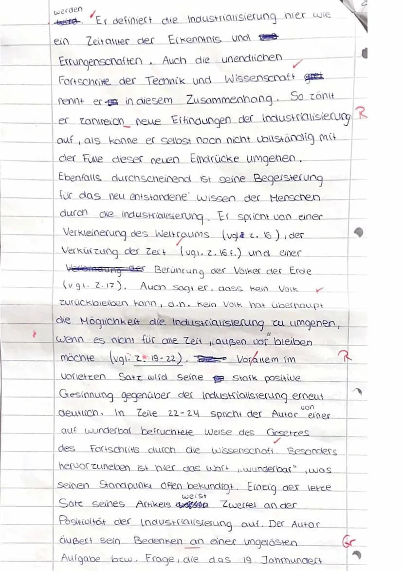 Name:
Zoe
Klausur Nr. 1
Geschichte LK JI
"Industrialisierung"
11.11.2021
Punkte: /24 Note:
Bitte beantworten Sie alle Fragen ausführlich und