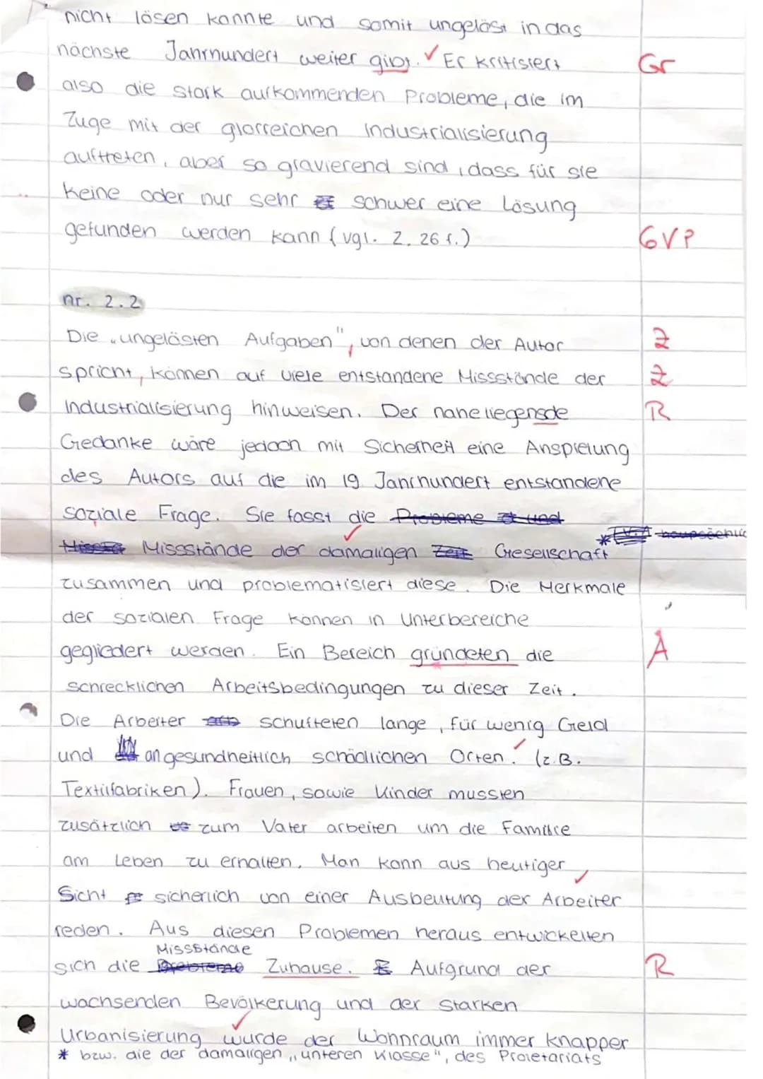 Name:
Zoe
Klausur Nr. 1
Geschichte LK JI
"Industrialisierung"
11.11.2021
Punkte: /24 Note:
Bitte beantworten Sie alle Fragen ausführlich und