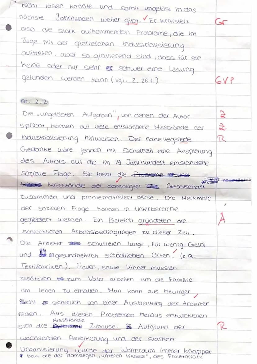 Name:
Zoe
Klausur Nr. 1
Geschichte LK JI
"Industrialisierung"
11.11.2021
Punkte: /24 Note:
Bitte beantworten Sie alle Fragen ausführlich und