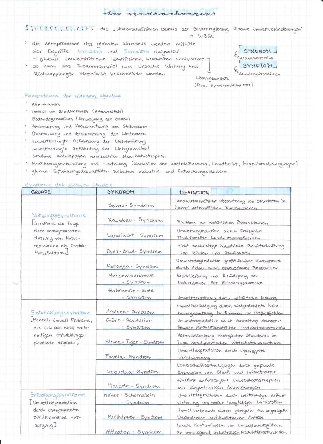 Das Syndromkonzept