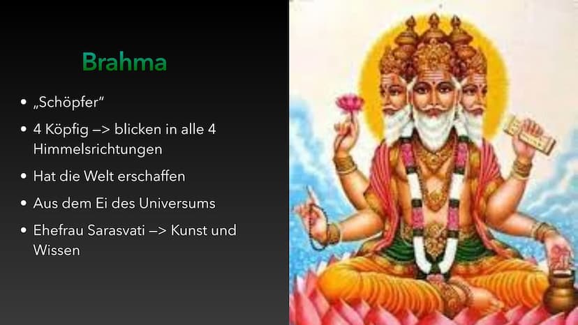 haman
ته
TEET
Hinduismus
Sophia Hannemann Gliederung
●
Allgemeine Fakten
• Hinduistischer Pantheon
• Karma, Samsara, Nirwana
• Kastenstruktu