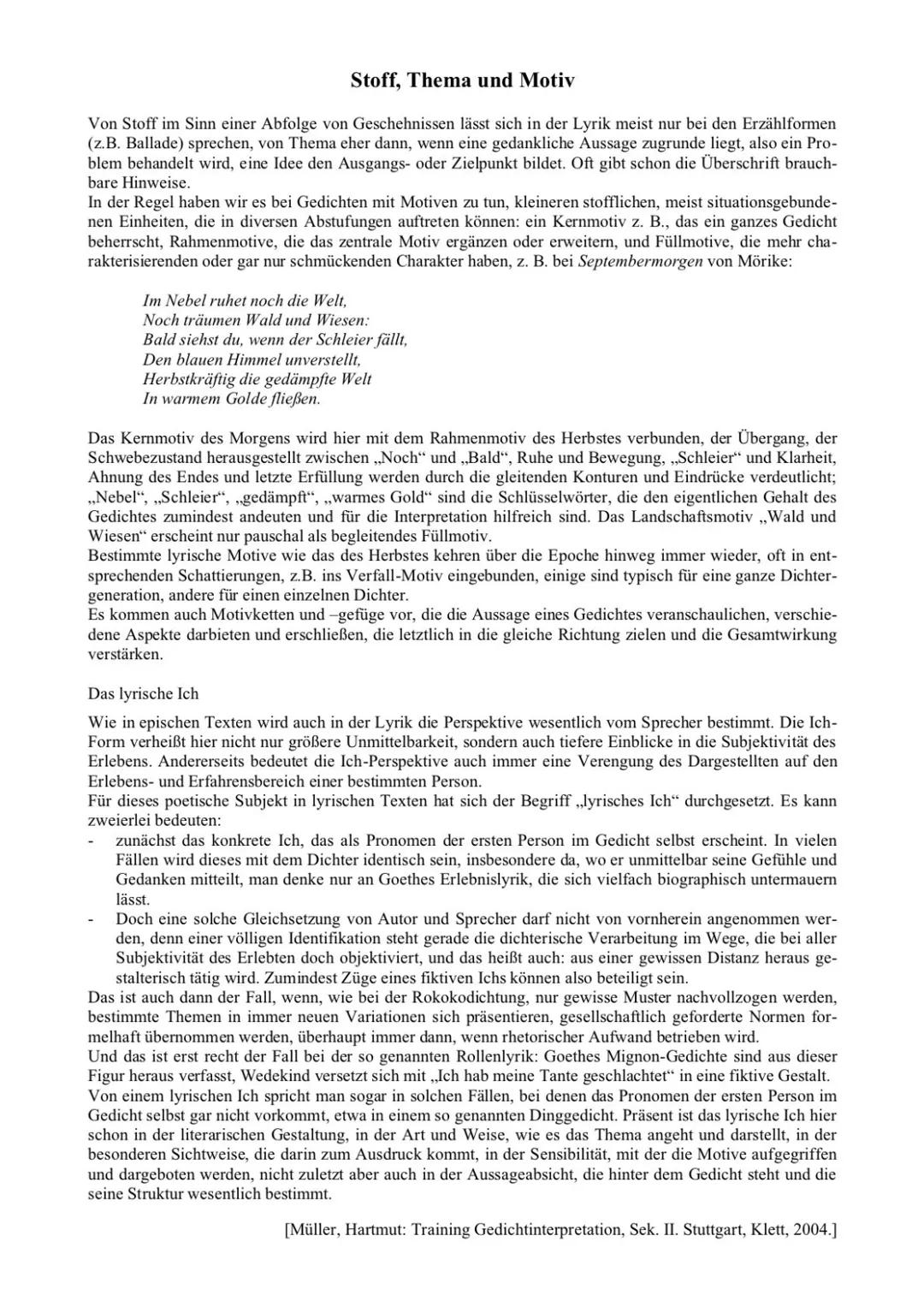 Romantik
Epoche Romantik
Frühromantik 1795-1804
Hochromantik: 1804-18.15
Spät romantik: 18.15-1848
Gedichtsanalyse
-Flucht u. Freiheitsverla