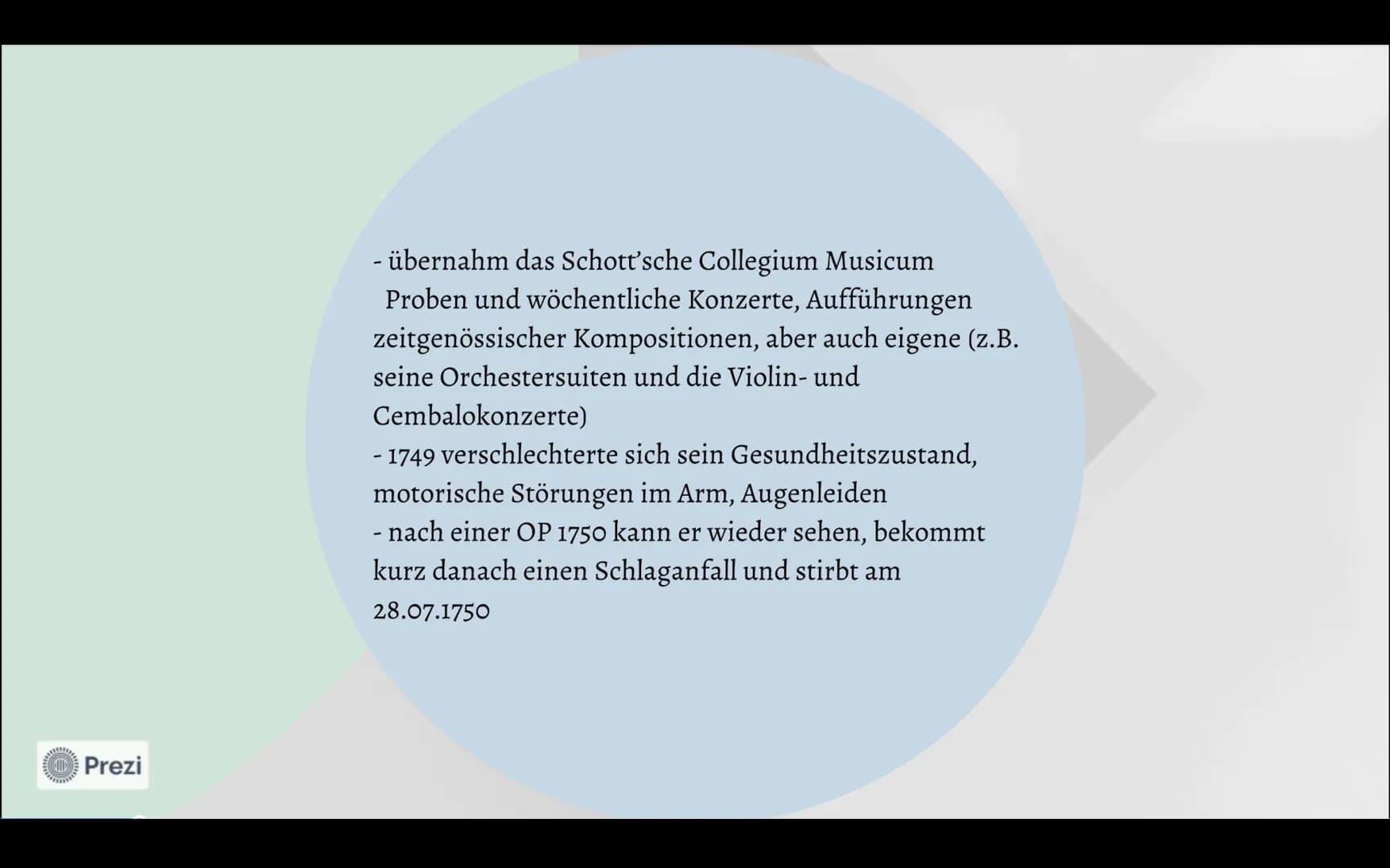 Johann Sebastian Bach
Zweistimmige Invention C-Dur und Fuge C-Dur
JOHANN
SEBASTIAN
BACH
Prezi
INVENTIONEN
FUGE
QUELLEN Prezi
JOHANN SEBASTIA