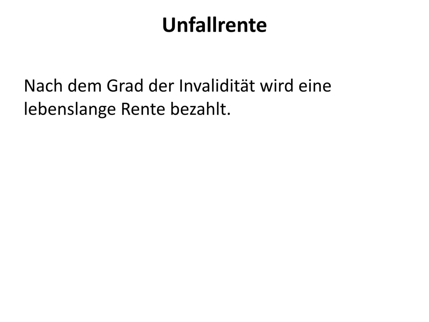 Private Unfallversicherung Gliederung
1. Was ist eine private Unfallversicherung?
2. Was ist ein Unfall?
3. Kosten
4. Invaliditätsleistung
5